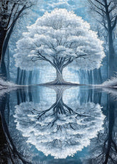 Tree of Mirror Jigsaw Puzzle 1000 Piece